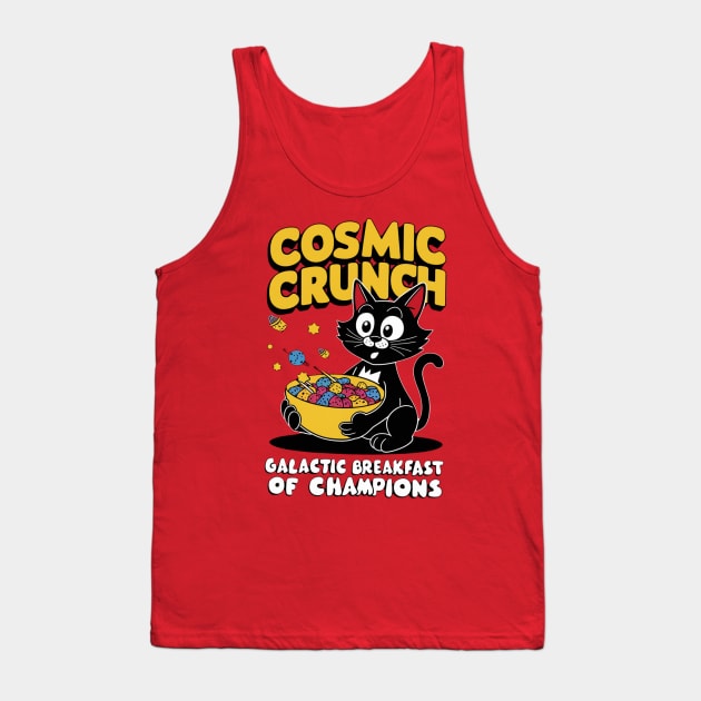 "Stellar Snack: The Kitty Constellation" Tank Top by WEARWORLD